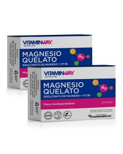 PROMO 2x1 MAGNESIO QUELATO x30