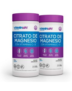 PLAN 60 DÍAS CITRATO DE MAGNESIO (2 Frascos x180g c/u)